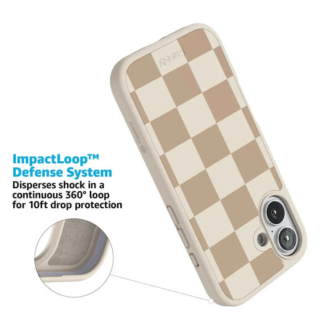 Fit Check | Neutral Checkerboard Case