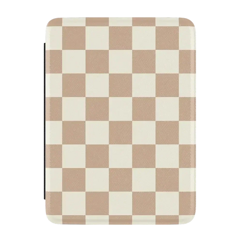 Fit Check | Neutral Checkerboard Kindle Case