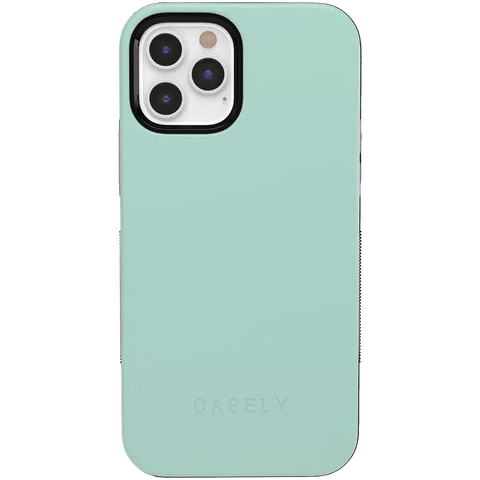 Mint Green on Pink | Ultra-Protective Bold Case
