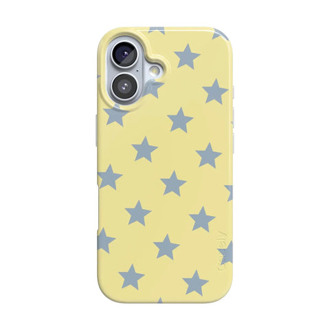 Shine Bright | Butter Yellow Stars Case