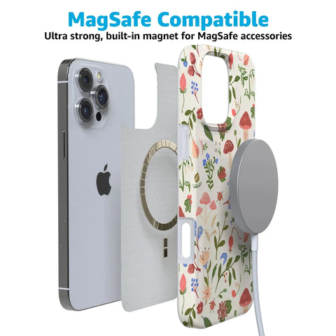 Garden Party | Mushroom Floral Case