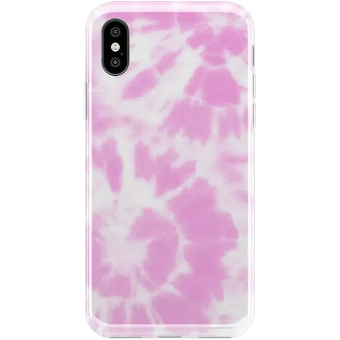 Down for Whatever | Light Pink Tie Dye Case