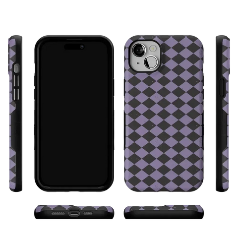 Midnight Hex | Purple Checkered Case