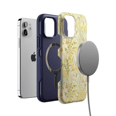 Boho Blooms | Golden Floral Case