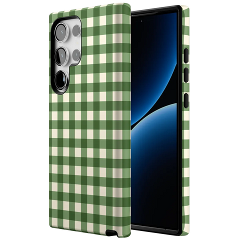 Checked Twice | Green Plaid Case