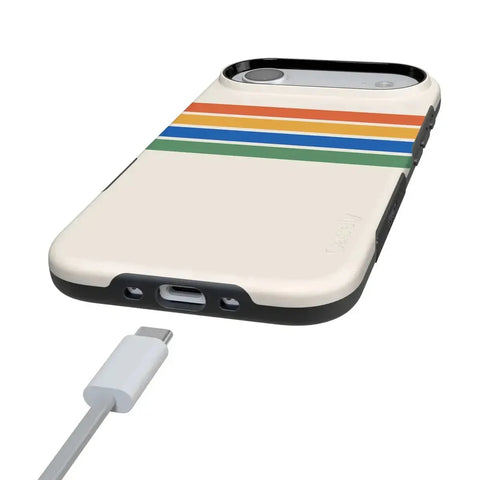Totally Groovy | Rainbow Stripes Color Block Case