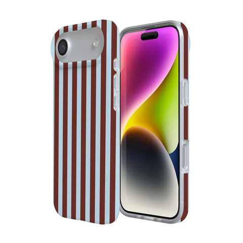Sunday in Brooklyn | Blue Stripes Case