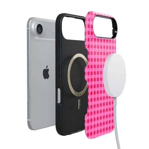 Sweet Jam | Hot Pink Gingham Case