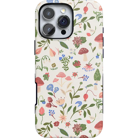 Garden Party | Mushroom Floral Case