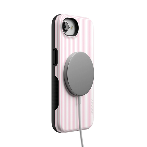 Stripes and the City | Light Pink Pinstripe Case