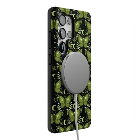 Mystic Moths | Green Twilight Case
