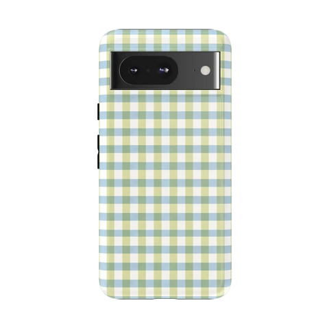 Pastel Picnic | Blue & Green Gingham Case