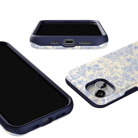 Cupid's Canvas | Periwinkle Floral Case