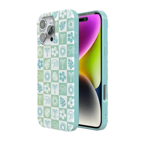 Coastal Checkers | Pura Vida Case