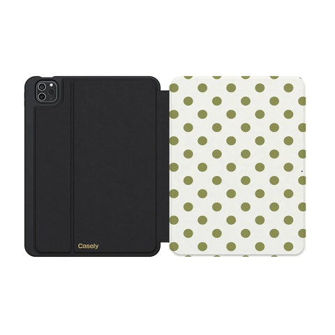 Spotted in SoHo | Green Polka Dot iPad Case
