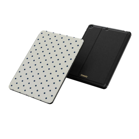 Tiny Stars | Blue & White iPad Case