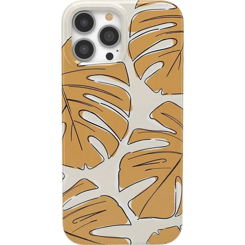Island Time | Tropical Leaves Floral Case