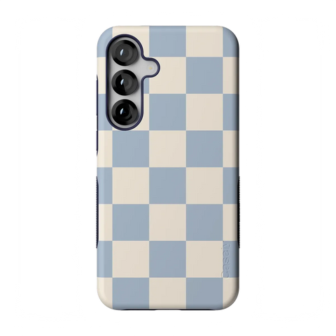 Fit Check | Light Blue Checkerboard Case