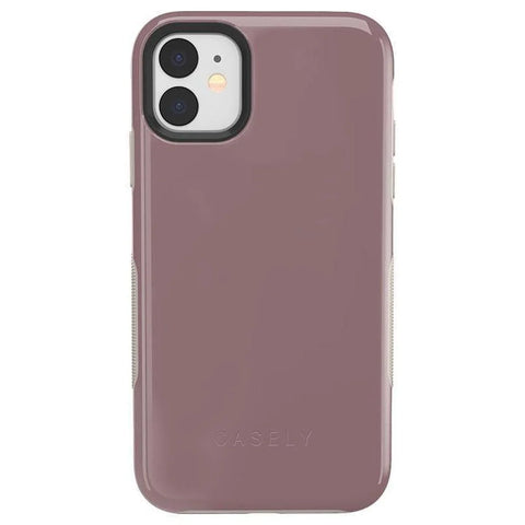 Purple Taupe on Nude | Ultra-Protective Bold Case