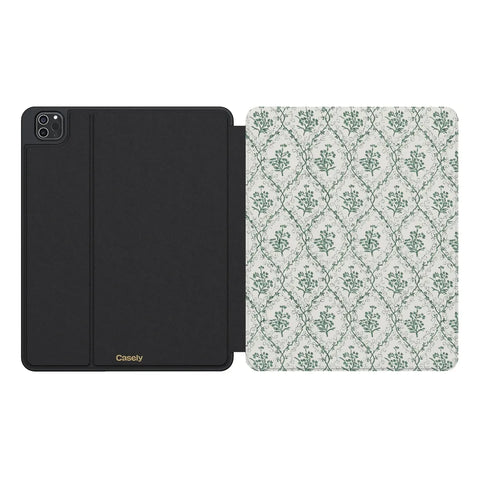 Sage Tapestry | Floral Vines iPad Case