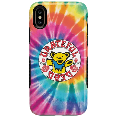 On Tour | Grateful Dead Tie Dye Sticker Case