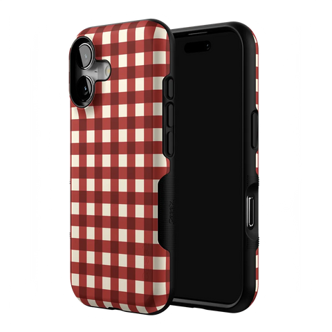 Checked Twice | Red Plaid Case
