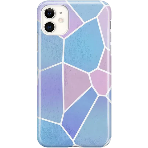 Other Side | Holographic Metallic Stained Glass Marble Case