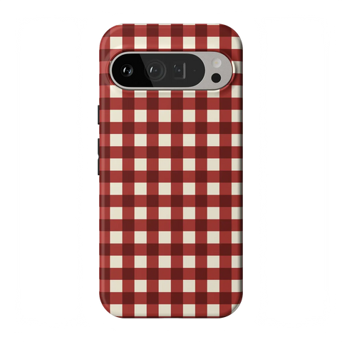 Checked Twice | Red Plaid Case