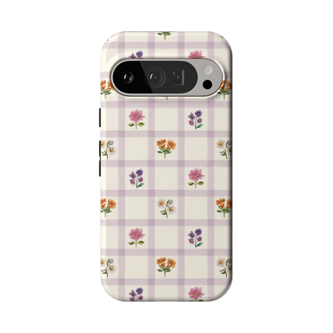Meadow Check | Floral Gingham Case