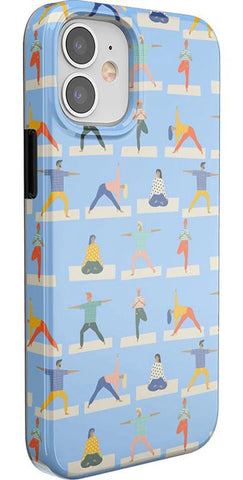 Go with the Flow | Light Blue Yoga Case