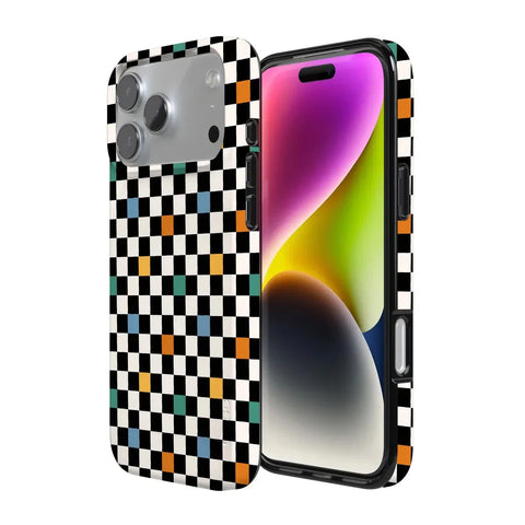 Old Skool | Retro Checkerboard Case