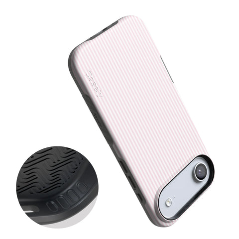 Stripes and the City | Light Pink Pinstripe Case