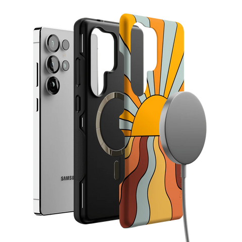 Shine On | Retro Sunset Case
