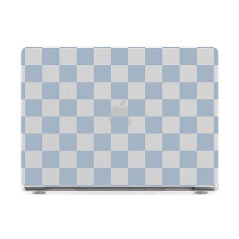 Fit Check | Light Blue Checkerboard Laptop Shell