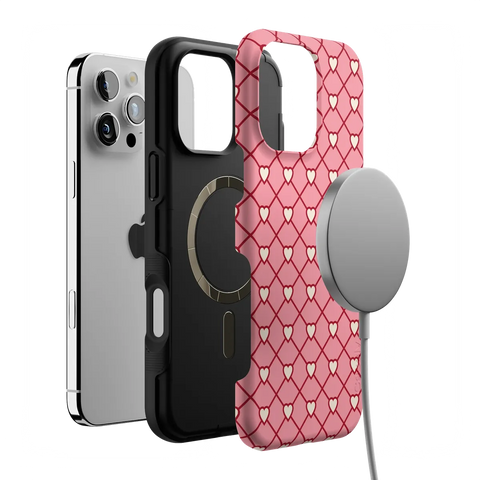 Love Locks | Pink Hearts Case