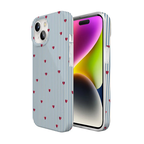 Love Lines | Blue Stripes Case