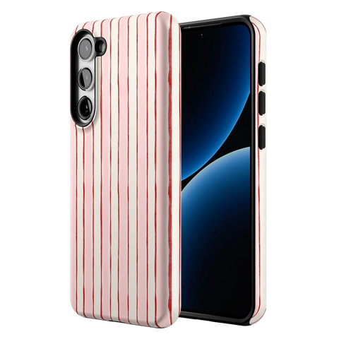 Pretty in Pastel | Blush Stripes Case