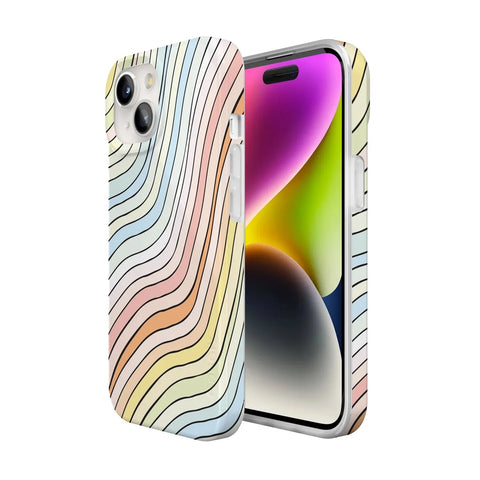 Ride The Wave | Pastel Rainbow Lined Case