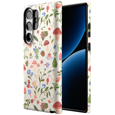 Garden Party | Mushroom Floral Case