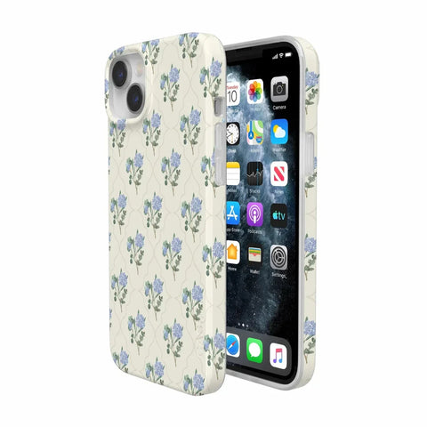 Vintage Garden | Blue Hydrangea Case