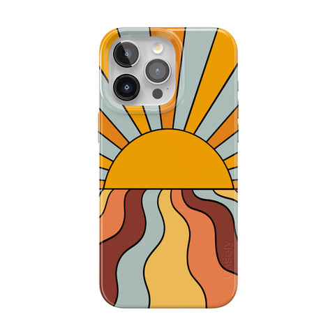 Shine On | Retro Sunset Case