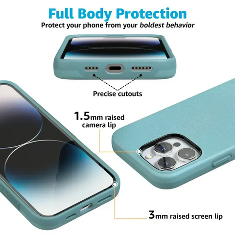 Aquamarine | Ocean Blue Shimmer Case