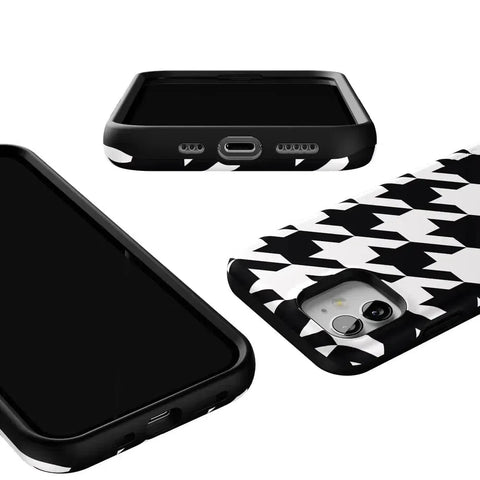 Houndstooth | High Contrast Design Case