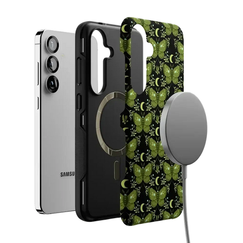 Mystic Moths | Green Twilight Case
