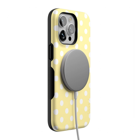 Spotted in SoHo | Yellow Polka Dot Case