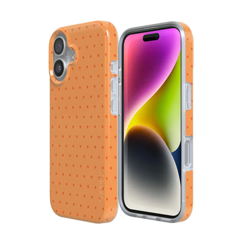 On the Dot | Orange Polka Dot Case