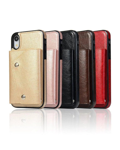 Brown Vegan Leather | Wallet Case