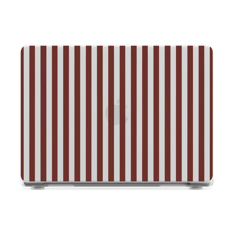 Sunday in Brooklyn | Blue Stripes Laptop Shell