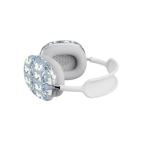 Seahorse Drift | Coastal Blues AirPods Max Case