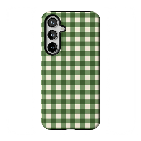 Checked Twice | Green Plaid Case